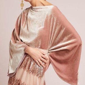 Anthropologie - Seen Worn Kept Velvet Top - size 2